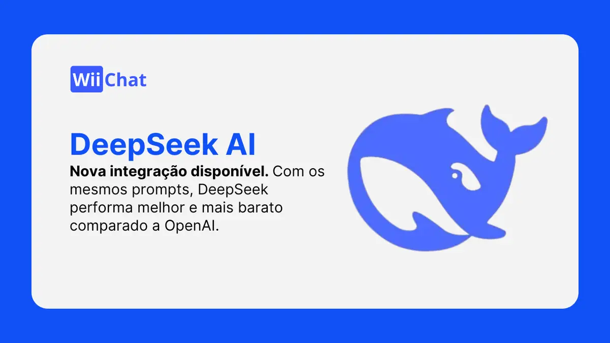 DeepSeek AI: Integre Agora no WhatsApp e Instagram da sua Empresa